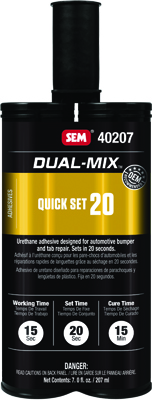 DUAL MIX QUICK SET 20 ADHESIVE
