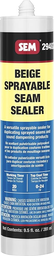 [SEM:29482] 2 IN 1 BEIGE SPRAYABLE SEAM SEALER